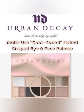 Urban Decay - Multi-Use “Cool-Toned” Naked Shaped Eye & Face Palette-NEW